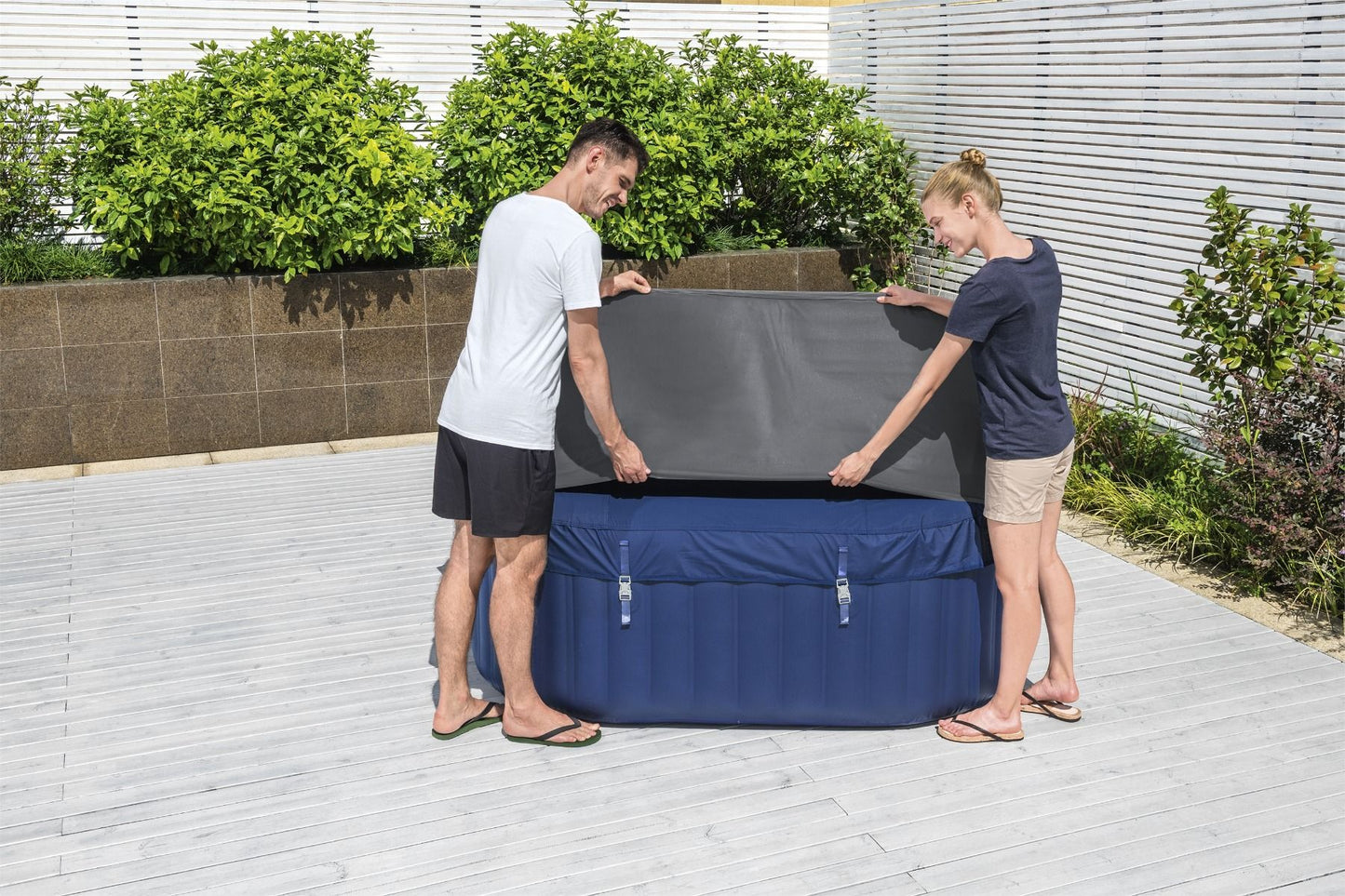 Lay-z Spa Lay-Z-Spa® EnergySense™ - 180cm Square Thermal Hot Tub Cover
