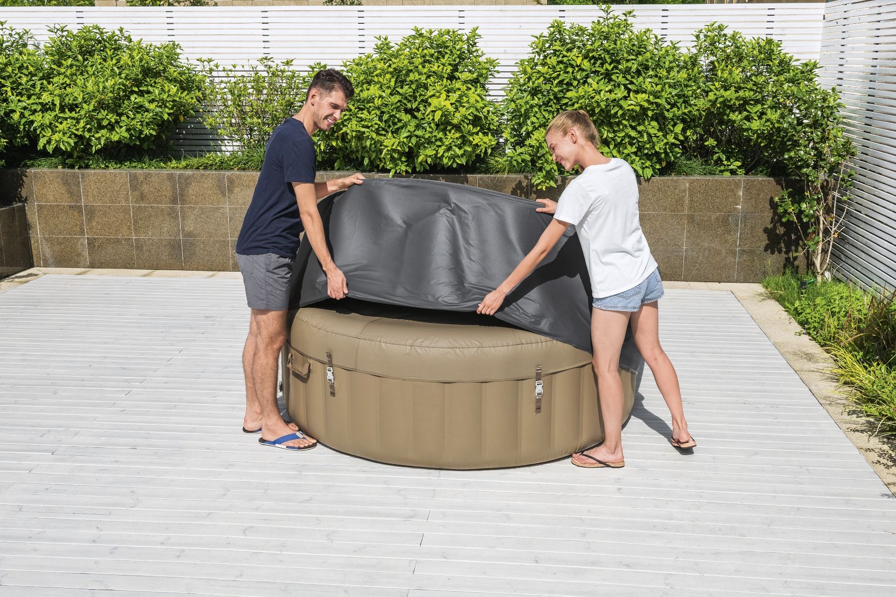Lay-z Spa Lay-Z-Spa® EnergySense™ - 180cm Round Thermal Hot Tub Cover