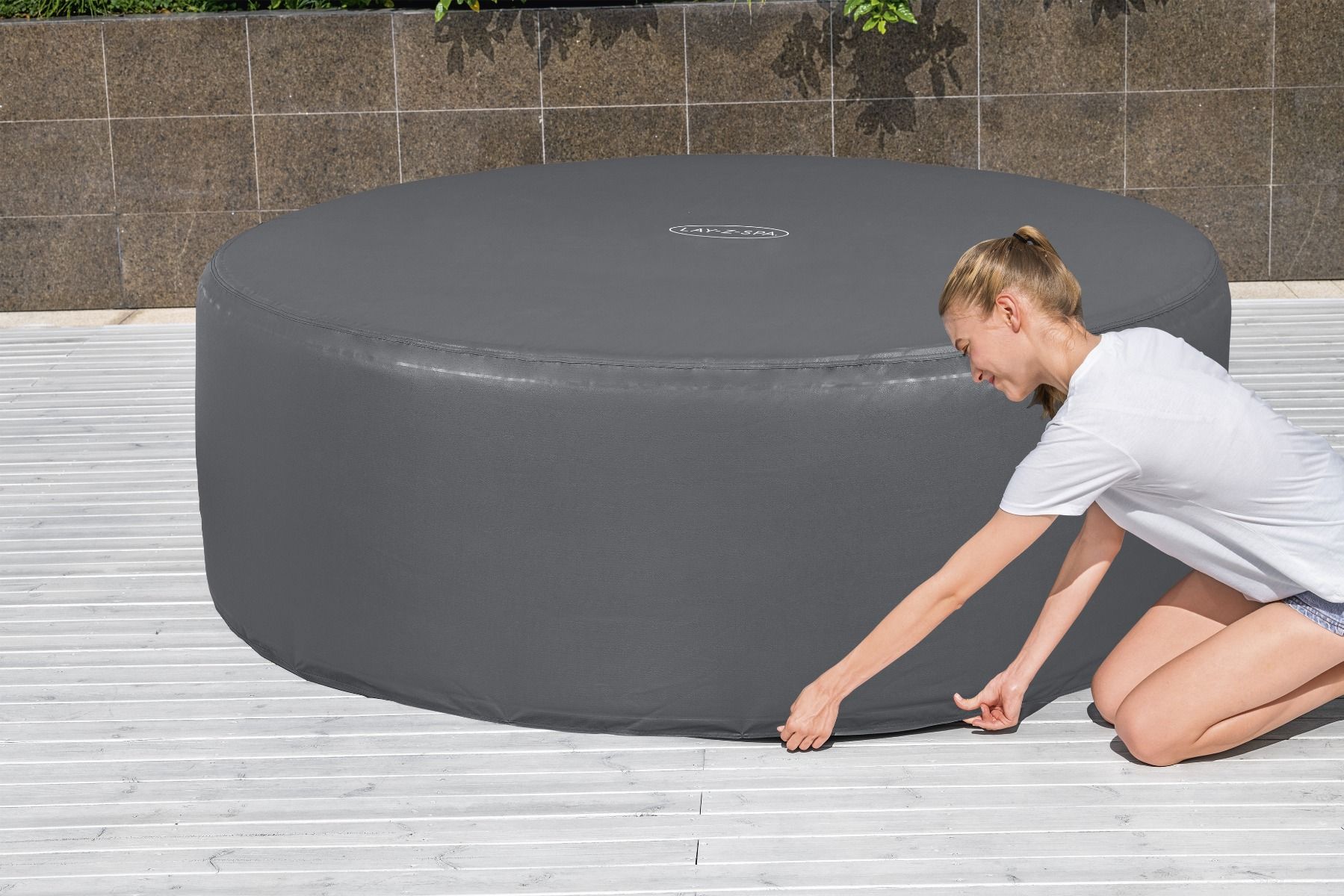 Lay-z Spa Lay-Z-Spa® EnergySense™ - 180cm Round Thermal Hot Tub Cover