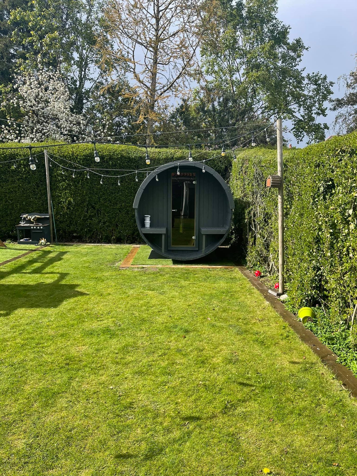  Outdoor Terrace 160 - 2 To 4 Person Barrel Sauna