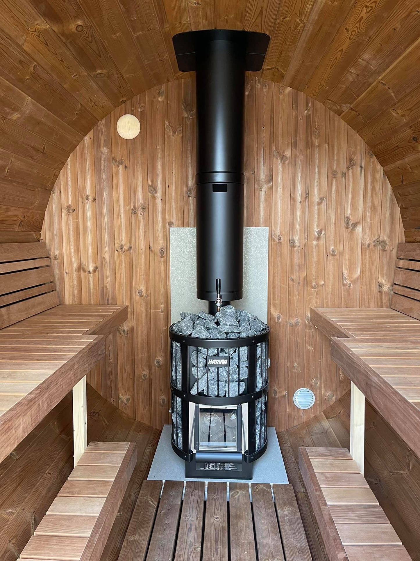 Outdoor Terrace 160 - 2 To 4 Person Barrel Sauna