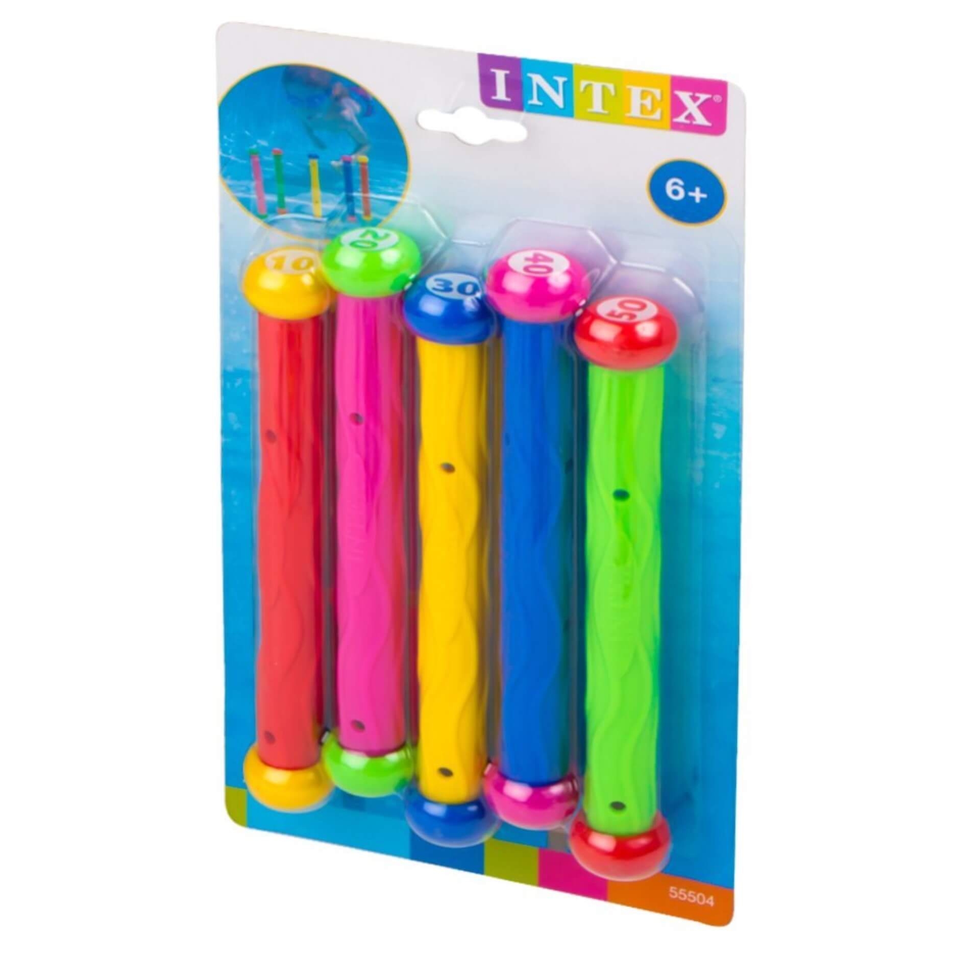  Intex Underwater Play Dive Sticks For Swimming Pools