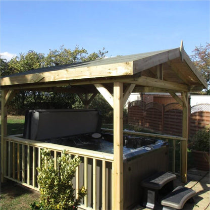  Jacuzzi® J235™ - 5-6 Person Hot Tub With Gazebo Package