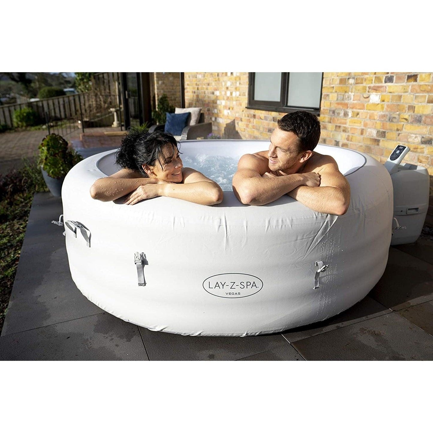 Lay-z Spa Lay-Z-Spa® AirJet Vegas - 6 Person Inflatable Hot Tub