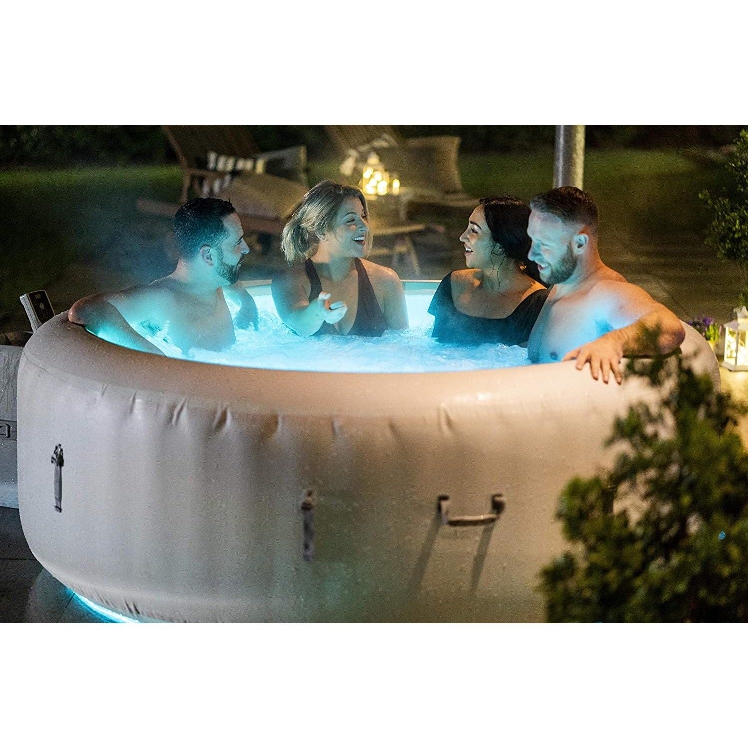 Lay-z Spa Lay-Z-Spa® AirJet Paris - 6 Person Inflatable Hot Tub