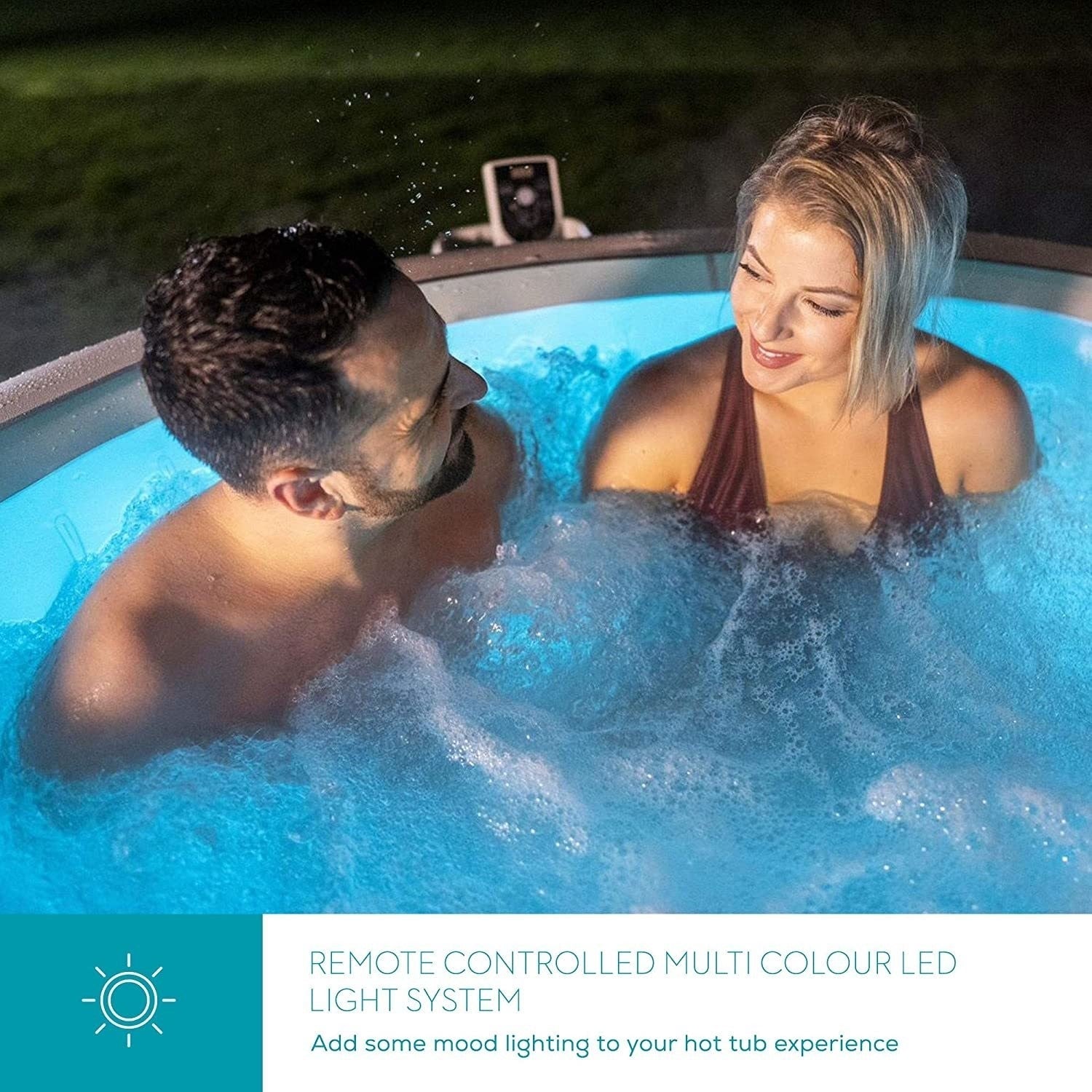 Lay-z Spa Lay-Z-Spa® AirJet Paris - 6 Person Inflatable Hot Tub