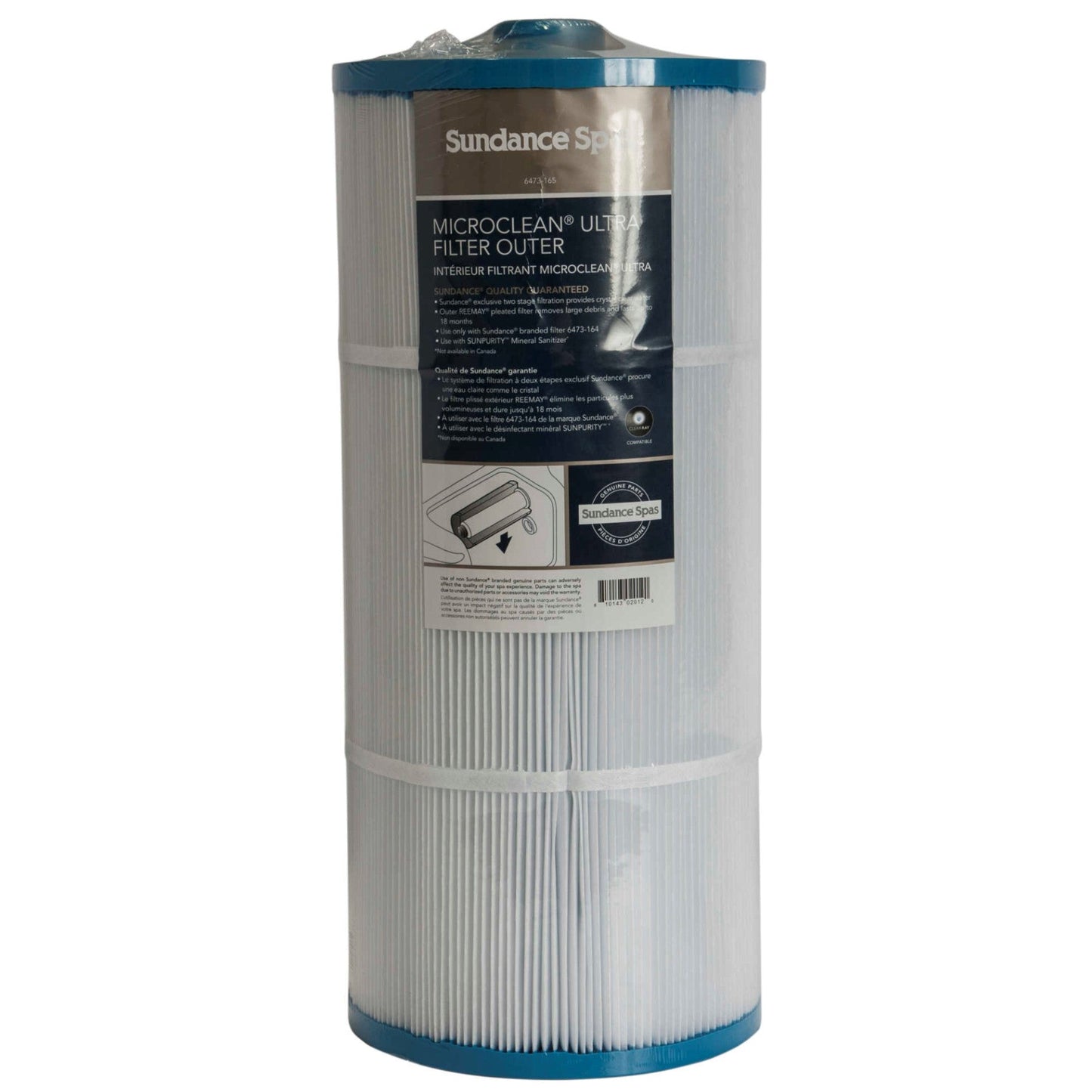  Sundance® Spas Microclean® 880/980 Series Ultra Hot Tub Filter Outer - 6473-165S