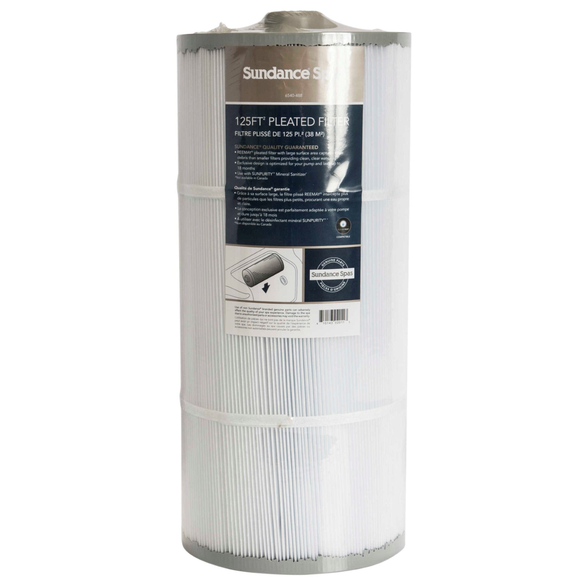  Sundance® Spas 780/880/980/Select Series 125sq Ft Hot Tub Filter - 6540-488S