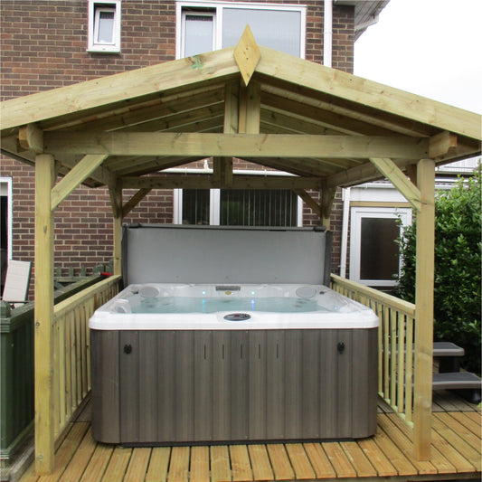  Jacuzzi® J235™ - 5-6 Person Hot Tub With Gazebo Package