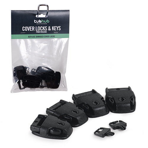  Tubhub Hot Tub Cover Locks & Keys With Pinch Release