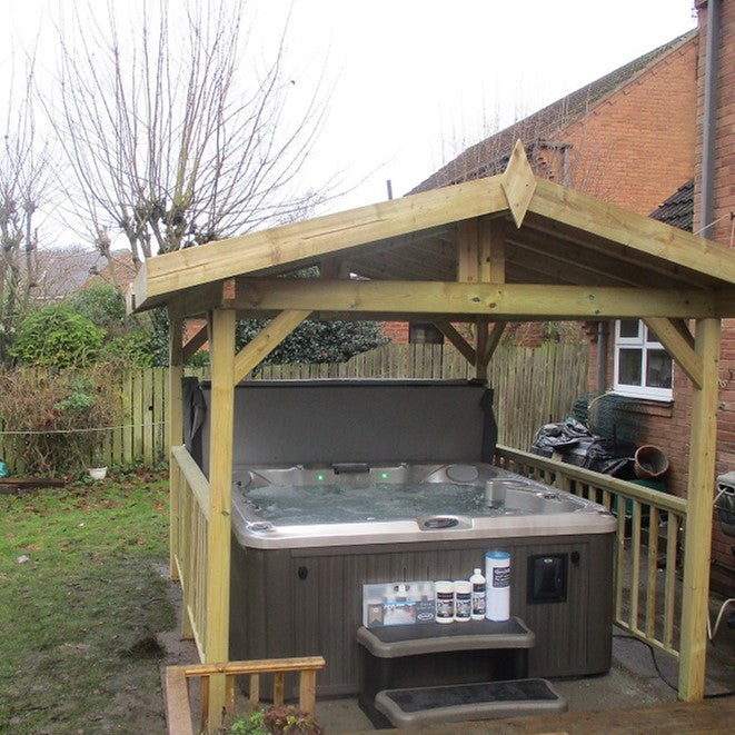  Jacuzzi® J235™ - 5-6 Person Hot Tub With Gazebo Package