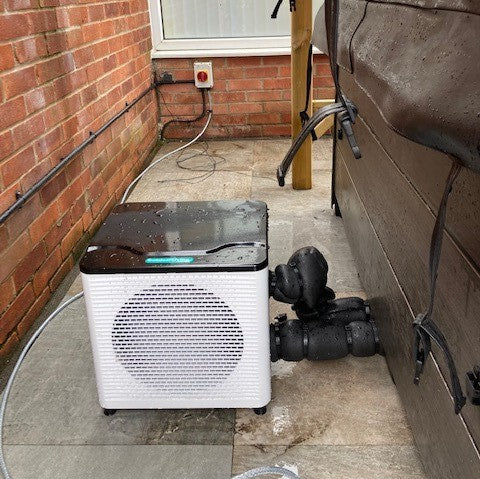  Outdoor 4kW Air Source Heat Pump For Hot Tub/Swim Spa