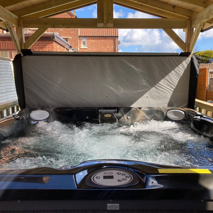  Apex Wooden Hot Tub Gazebo With Roof