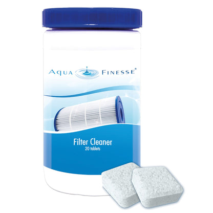  AquaFinesse Hot Tub Filter Cleaning Tablets - 1kg