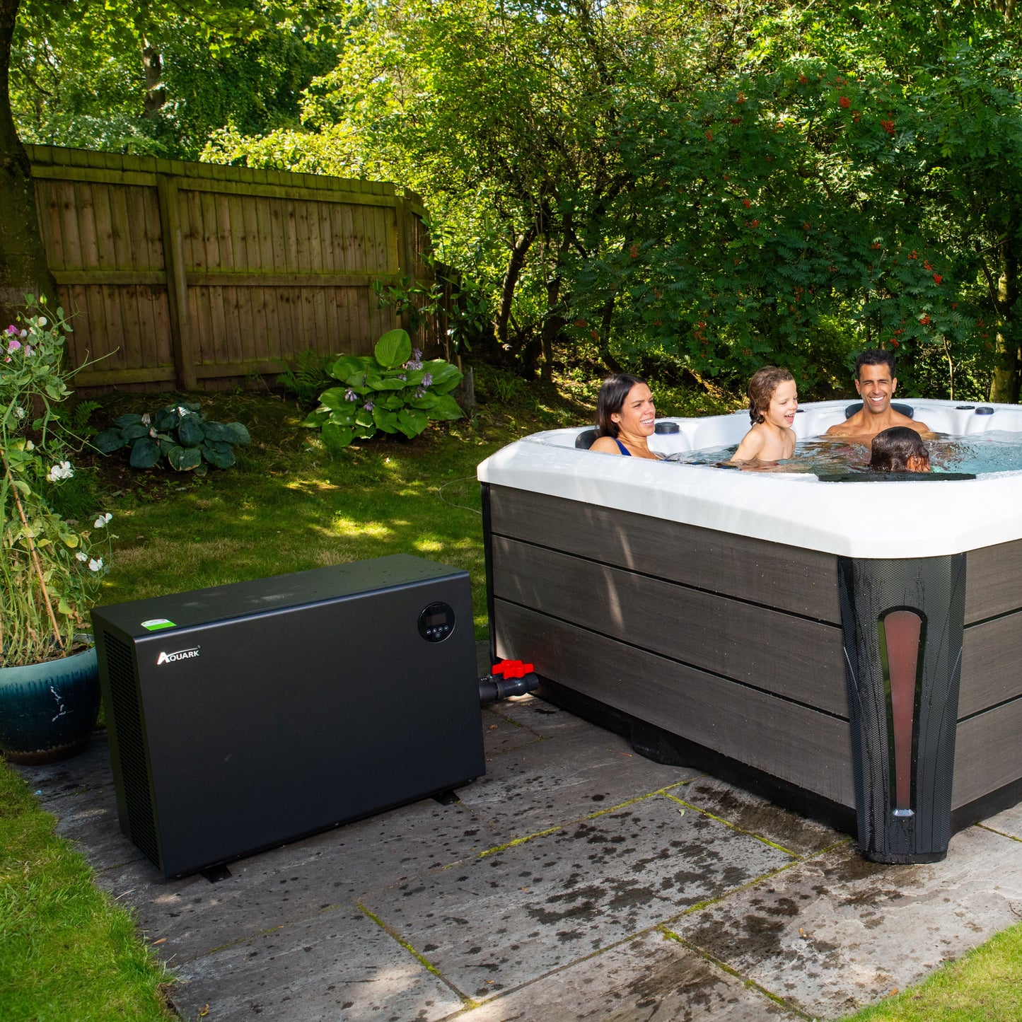  Aquark® Mr Silence 11kW Air Source Heat Pump For Hot Tub/Swim Spa/Pool