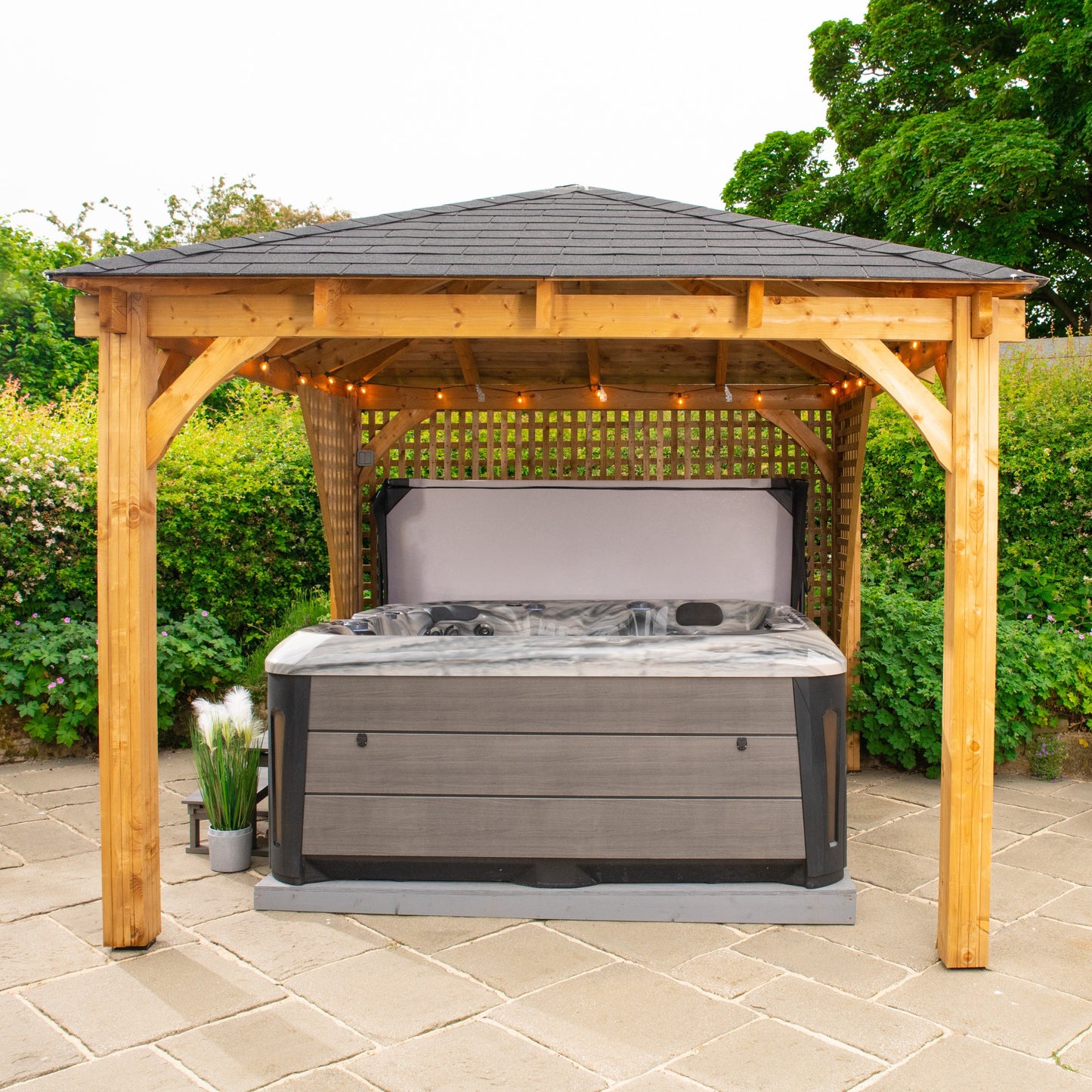  Outdoor Barcelona - 5 Person Hot Tub With 2 Loungers
