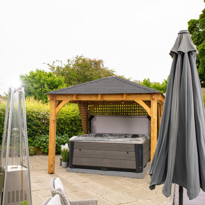  Outdoor Barcelona - 5 Person Hot Tub With 2 Loungers