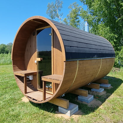  Hekla Barrel 210 - 4 Person Outdoor Sauna