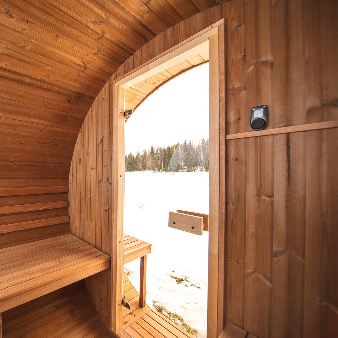  Hekla Barrel 210 - 4 Person Outdoor Sauna