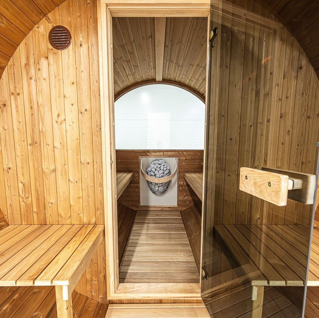  Hekla Barrel 210 - 4 Person Outdoor Sauna