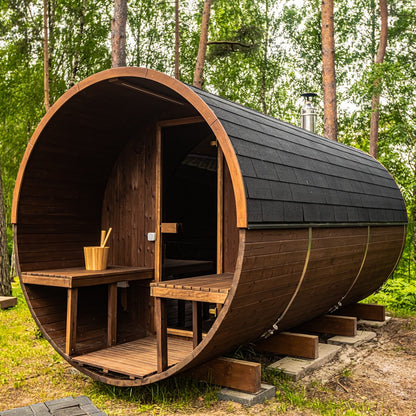  Hekla Barrel 210 - 4 Person Outdoor Sauna