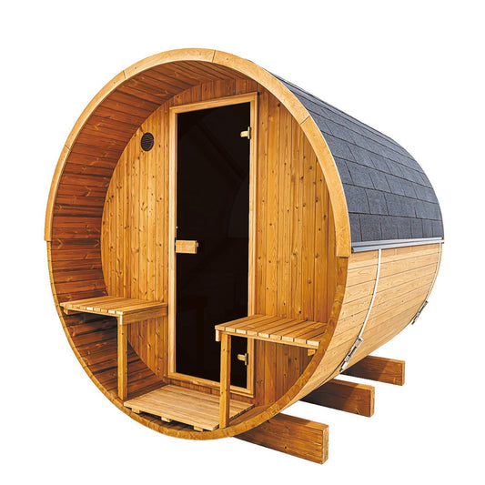  Hekla Barrel 250 - 6 Person Outdoor Sauna