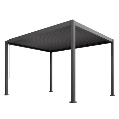  Bespoke Aluminium Hot Tub Pergola With Louvred Roof