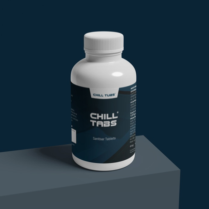  Chill Tabs Ice Bath Cleaning Chlorine Tablets - 64g