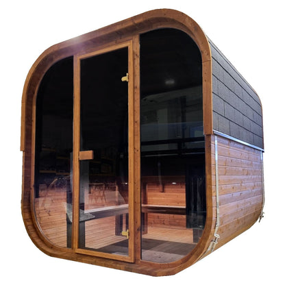  Hekla Cube 250 - 6 Person Outdoor Sauna