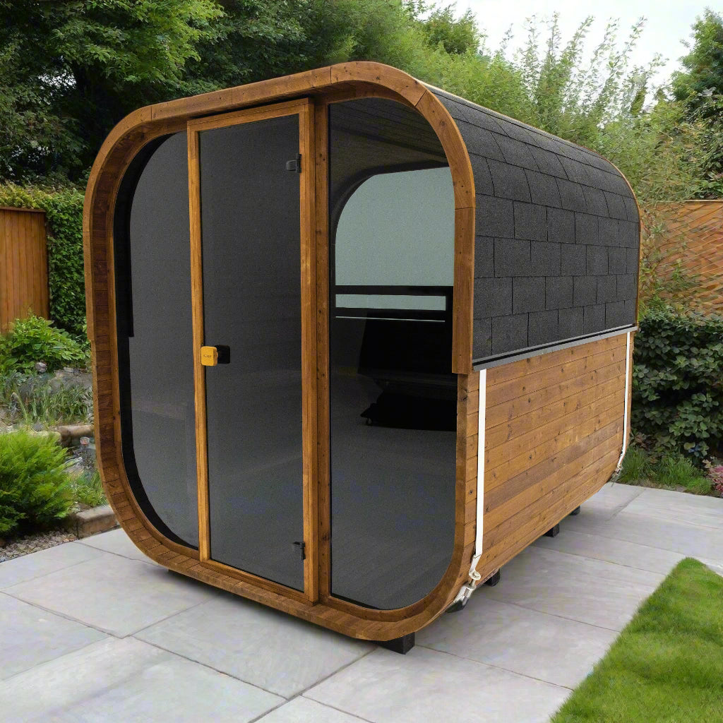  Hekla Cube 210 - 4 Person Outdoor Sauna