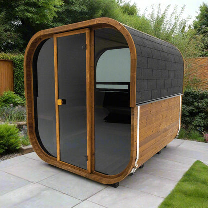  Hekla Cube 210 - 4 Person Outdoor Sauna