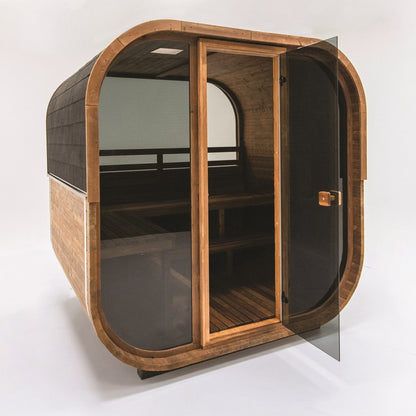  Hekla Cube 250 - 6 Person Outdoor Sauna