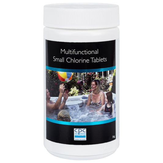 CPC Pool/Hot Tub Multifunctional Small Chlorine Tablets - 1kg