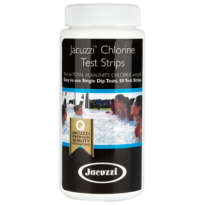  Jacuzzi® Hot Tub Chlorine Test Strips - Pack Of 50