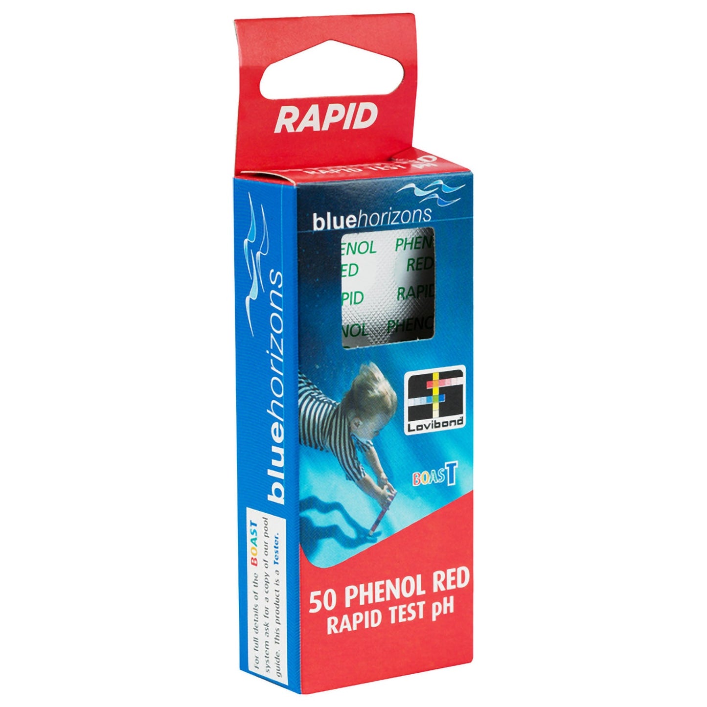  Blue Horizons Lovibond Phenol Red Rapid Hot Tub PH Water Test Tablets - Pack Of 50