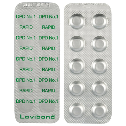  Blue Horizons Lovibond DPD No.1 Rapid Chlorine/Bromine Water Test Tablets - Pack Of 50