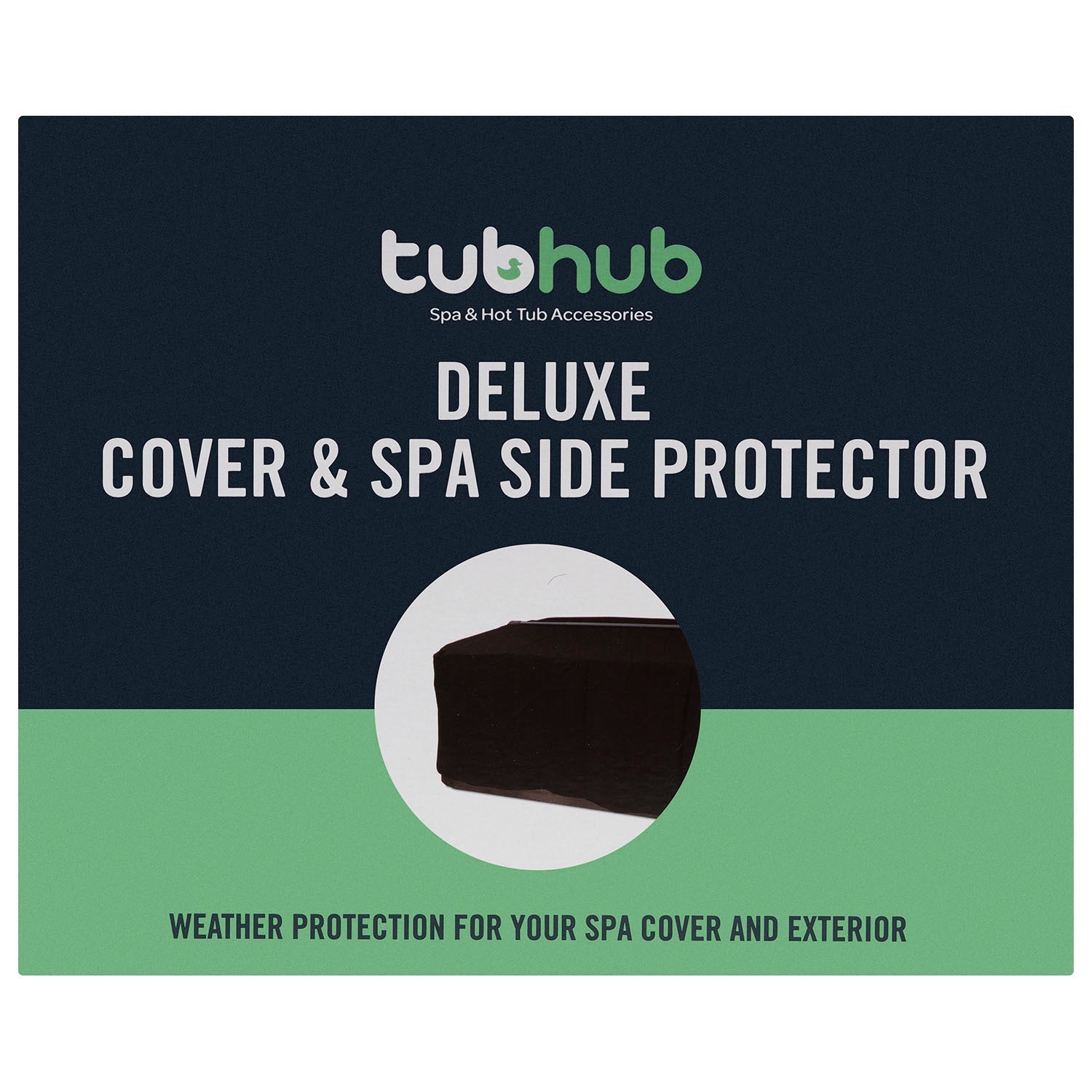  Tubhub Deluxe Hot Tub Cover Cap And Spa Side Protector