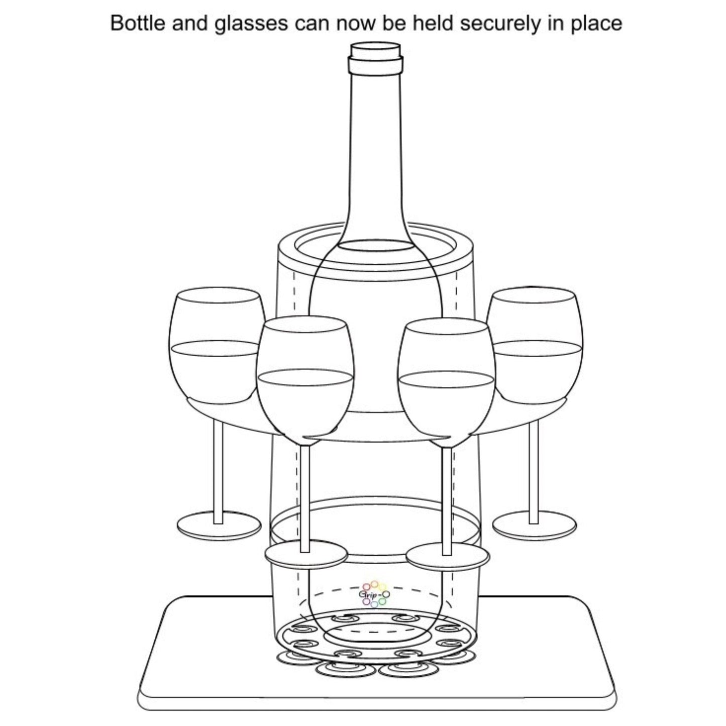  Hot Tub Party Grip 'O' Wine Cooler