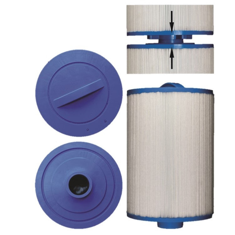  HTF0445 45sq Ft Hot Tub Filter - Alp, Elite, Sunbelt, Leisureite