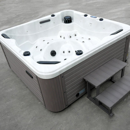  Outdoor Happy - 5 Person Hot Tub With 2 Loungers