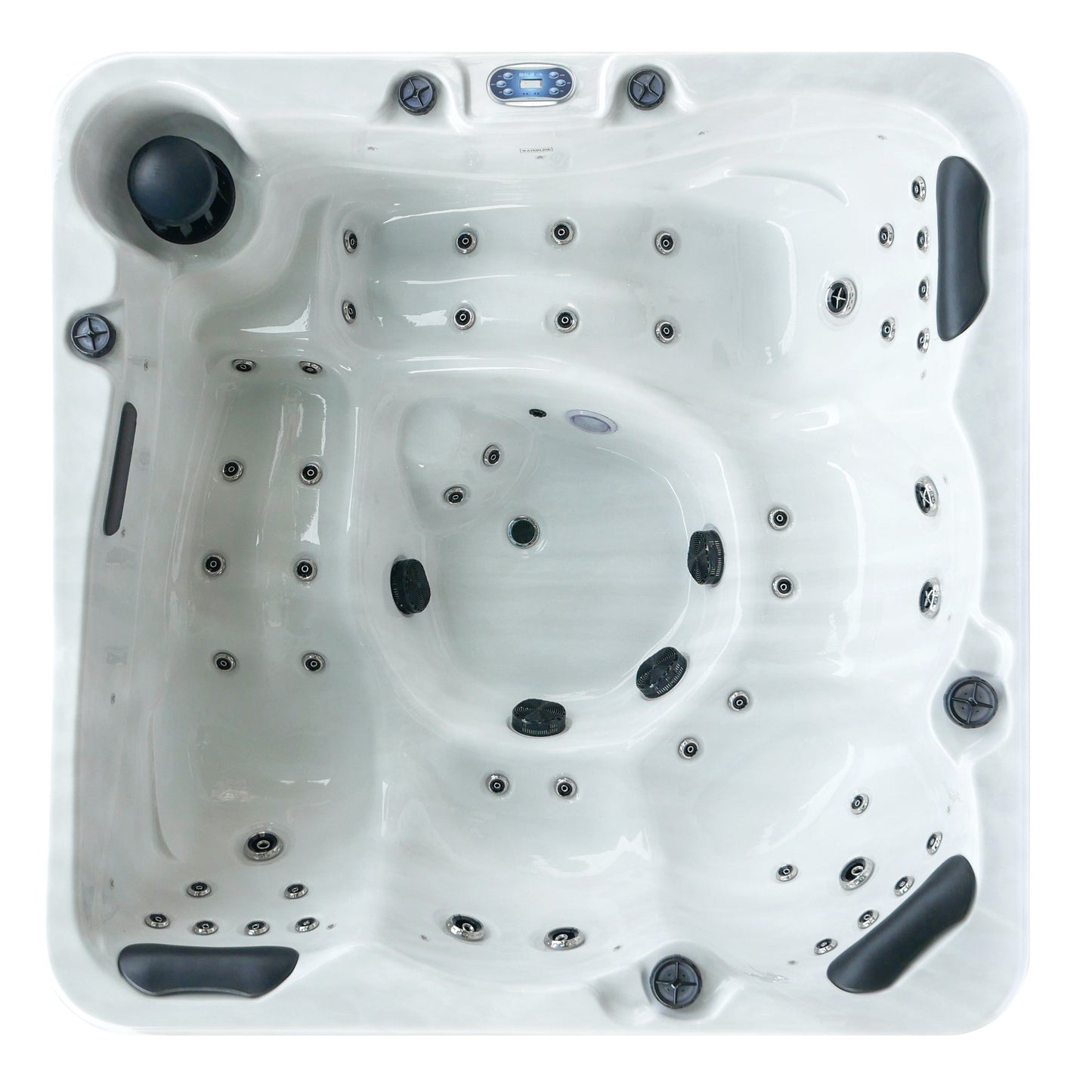  Outdoor Happy - 5 Person Hot Tub With 2 Loungers