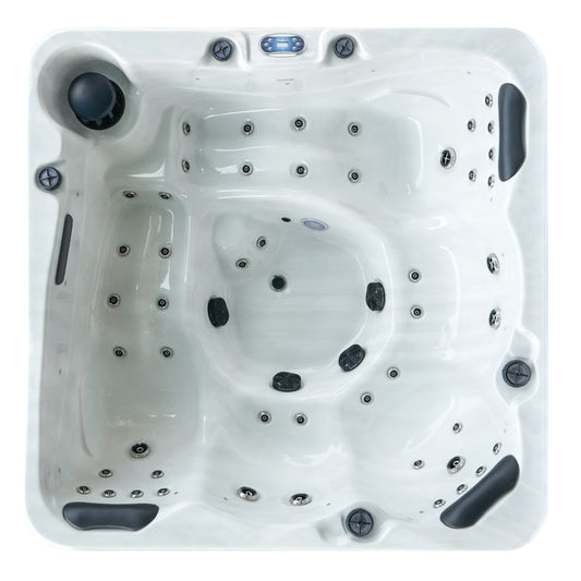  Outdoor Happy - 5 Person Hot Tub With 2 Loungers