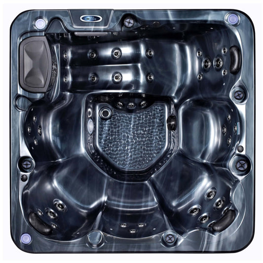  Outdoor Haze - 6 Person Hot Tub With 1 Lounger