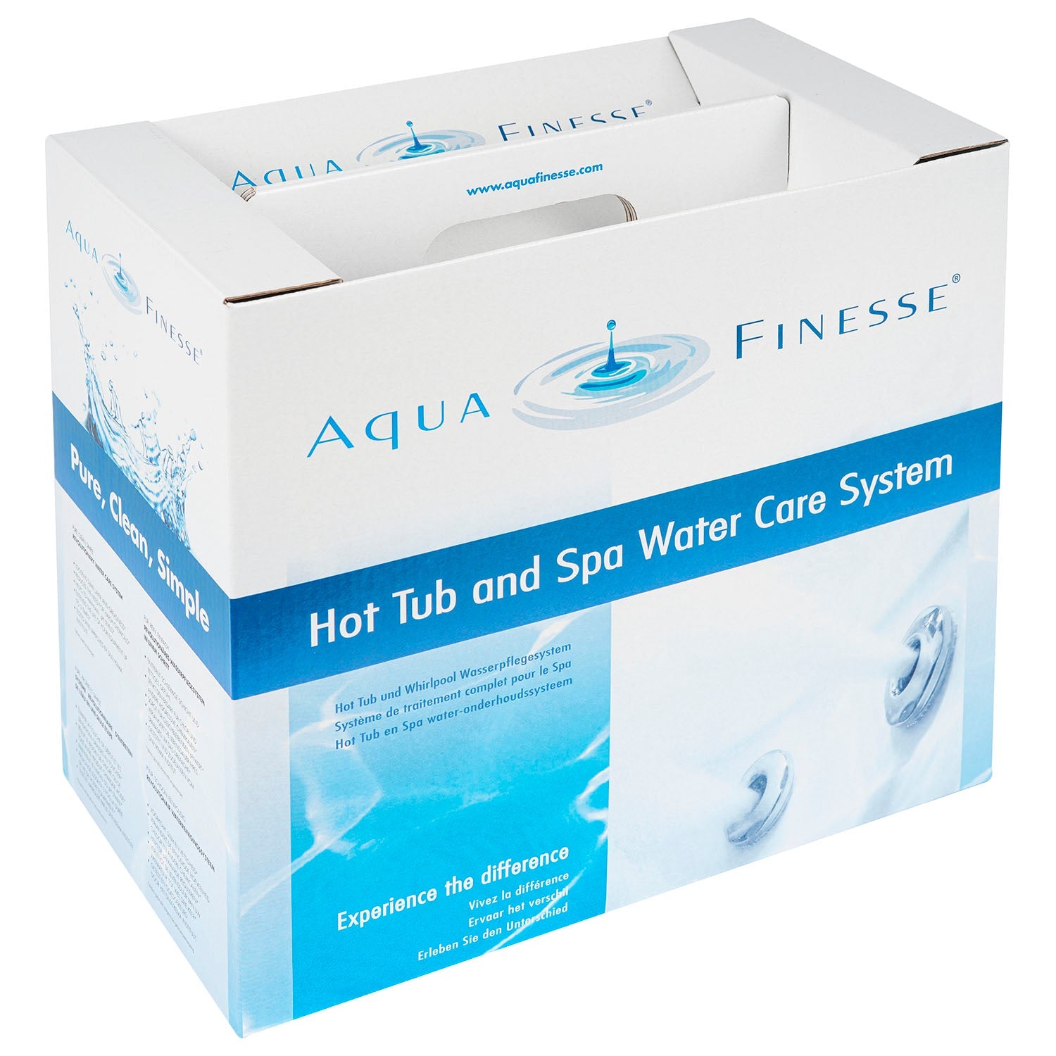  AquaFinesse Hot Tub Water Care With Moisturiser Pack - Tablet