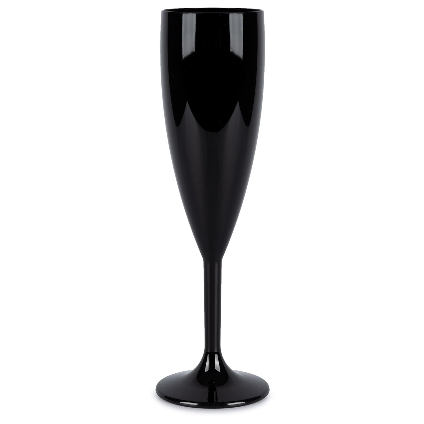  Hot Tub Safe Black Champagne Glass