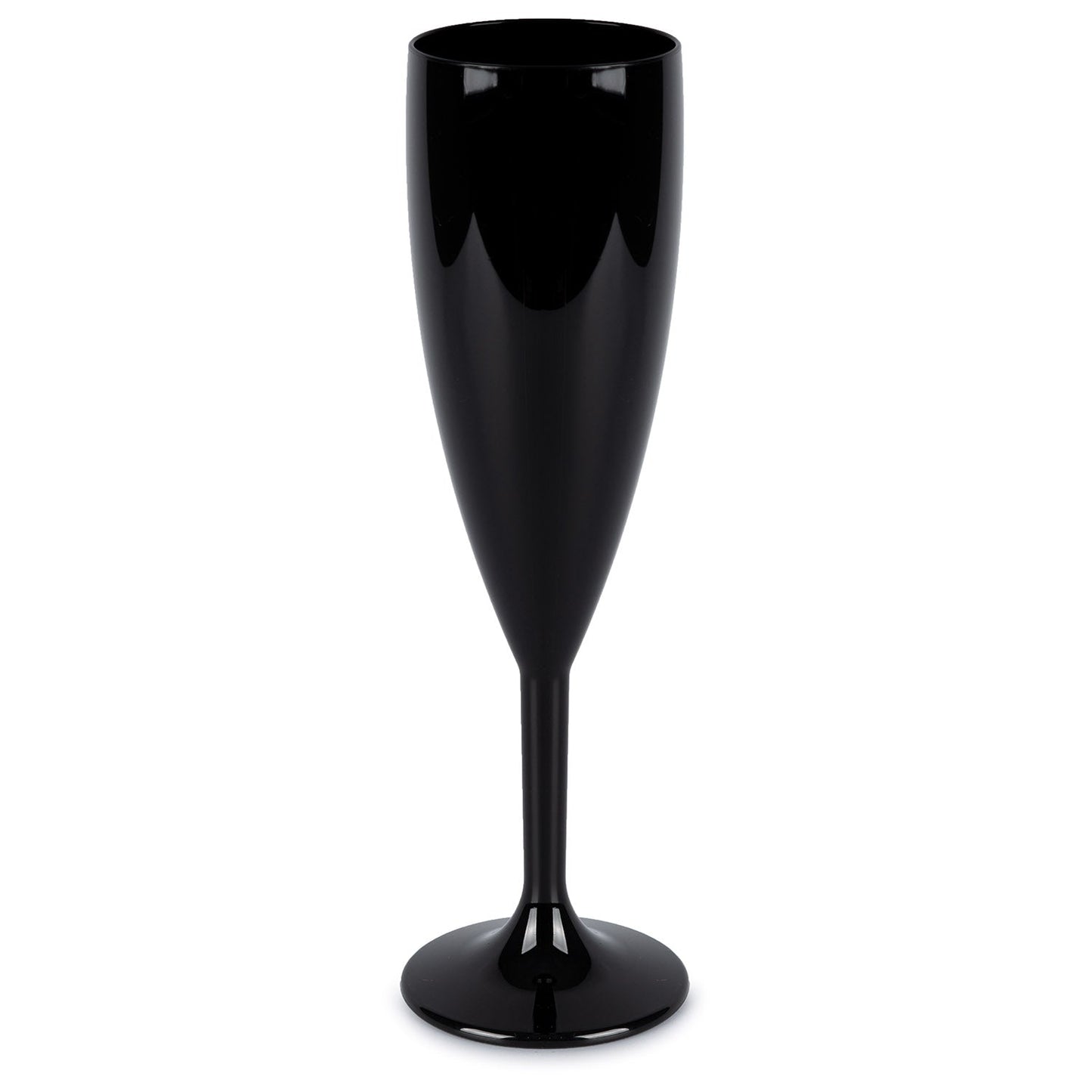  Hot Tub Safe Black Champagne Glass