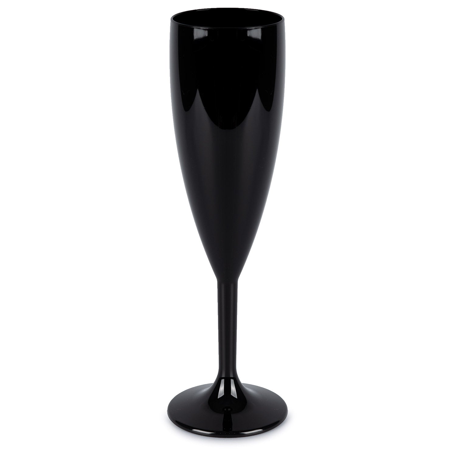  Hot Tub Safe Black Champagne Glass