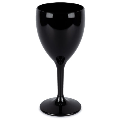  Hot Tub Safe Black Wine Glass