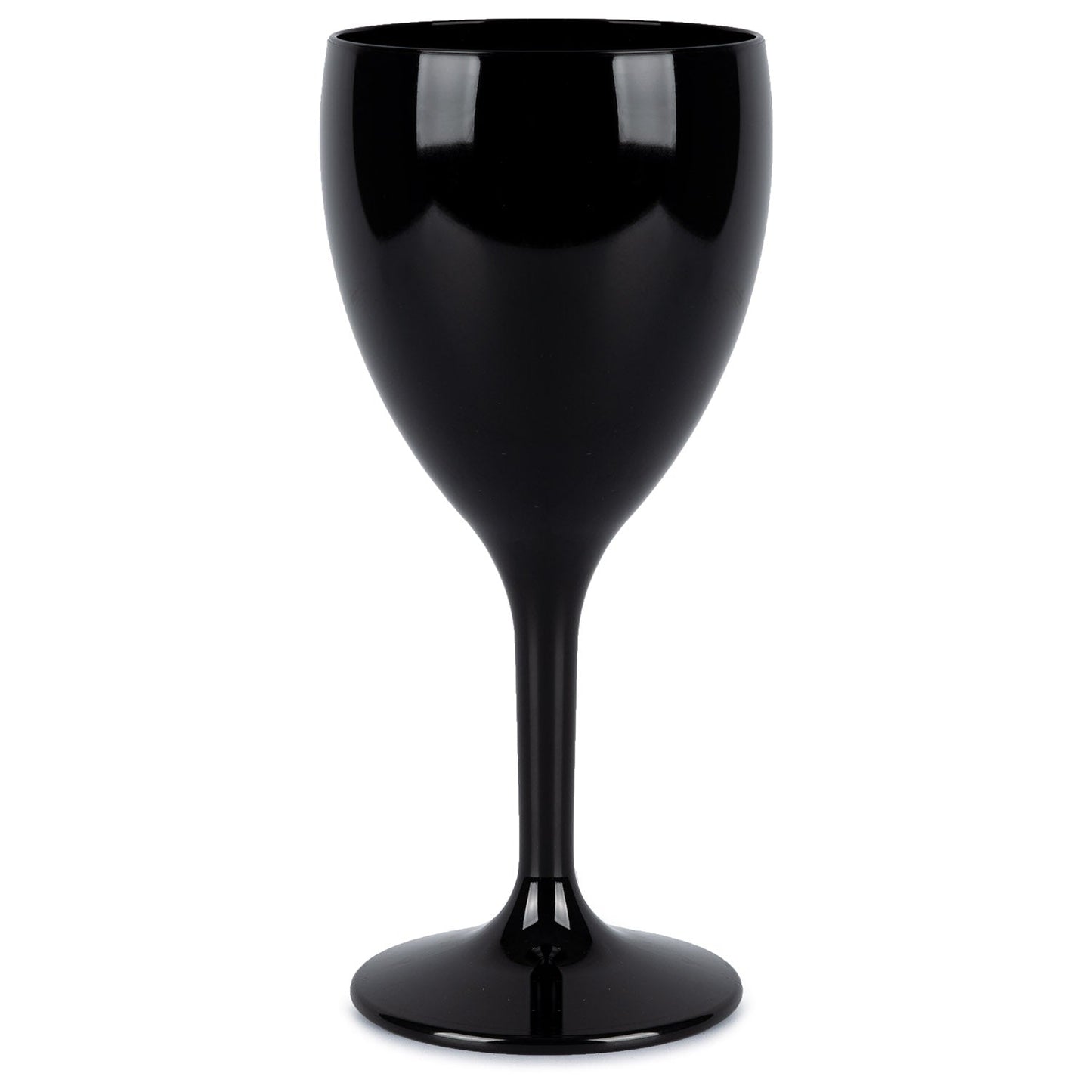  Hot Tub Safe Black Wine Glass