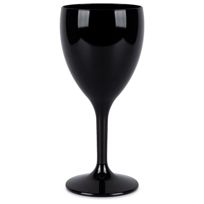  Hot Tub Safe Black Wine Glass